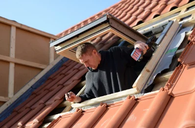 Pose de fenêtres de toit Velux au Coteau